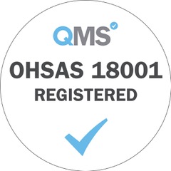 OHSAS 18001 Registered White